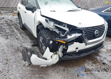 2021 Nissan Rogue S Intelligent Awd z USA, uszkodzony, nr VIN 5N1AT3AB9MC737811